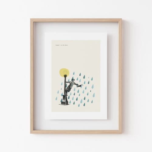 Poster Cantando bajo la lluvia