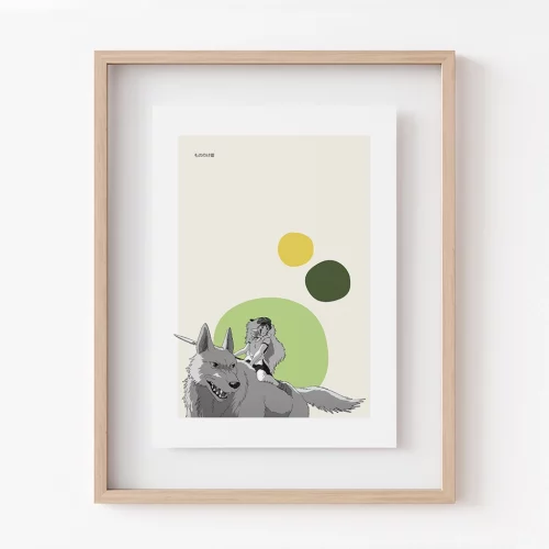 Poster Princesa Mononoke