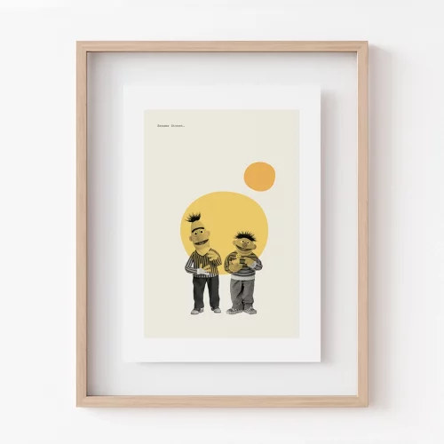 Poster Barrio Sesamo