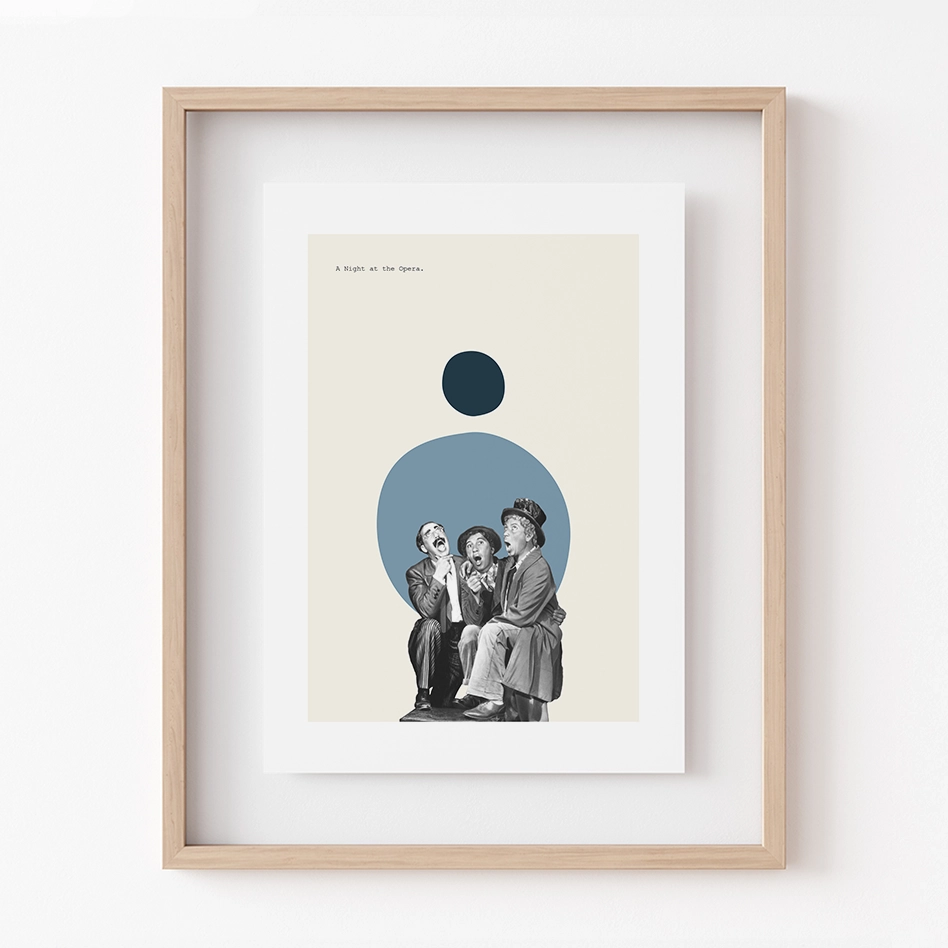 Poster una noche en la opera