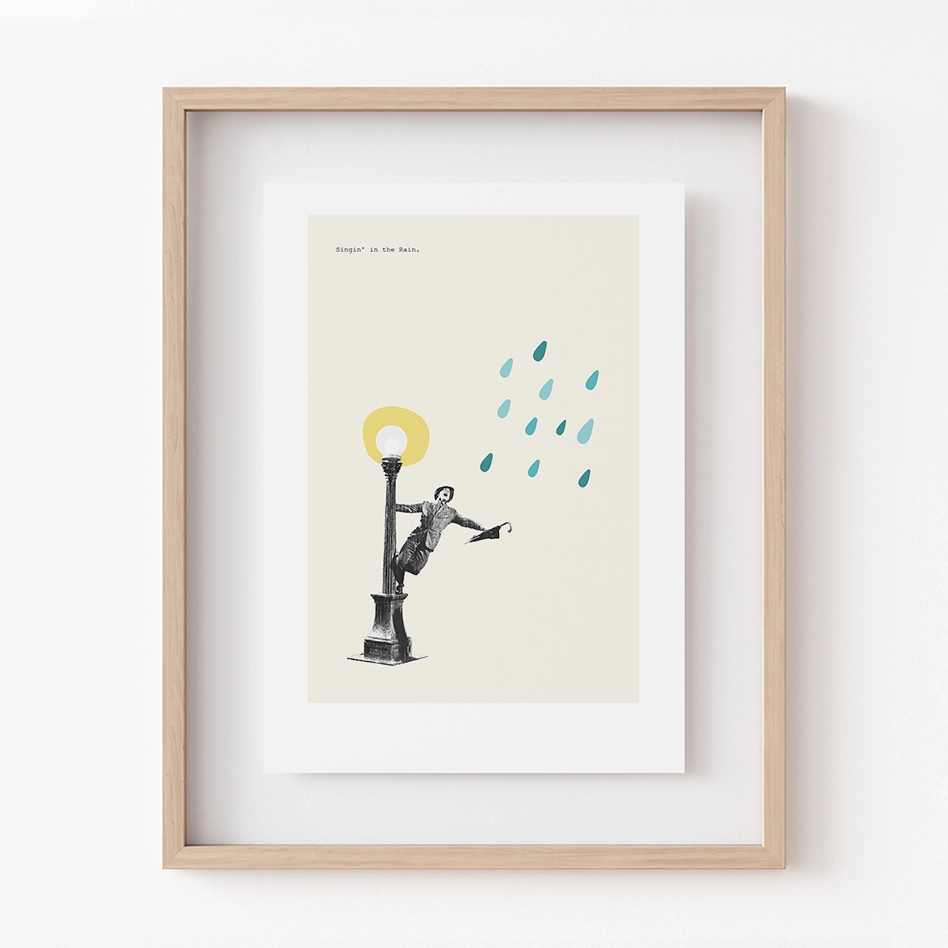 Poster Cantando bajo la lluvia