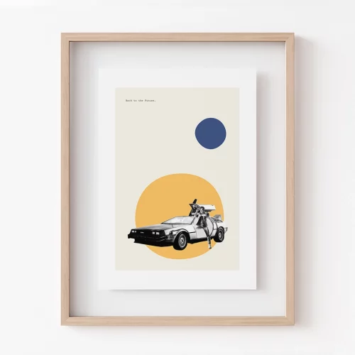 Poster regreso al futuro