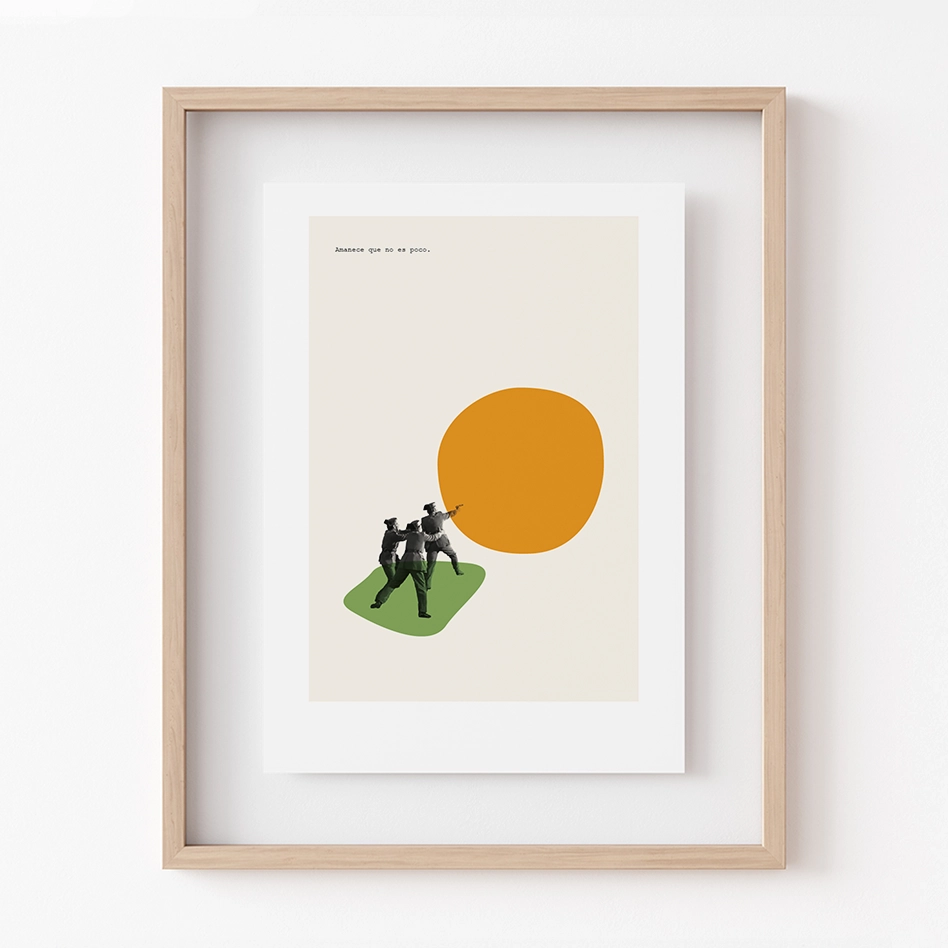 Poster Amanece que no es poco